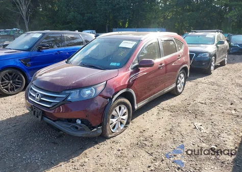 2014 Honda Cr-V Ex-L z USA, uszkodzony, nr VIN 5J6RM4H74EL055894